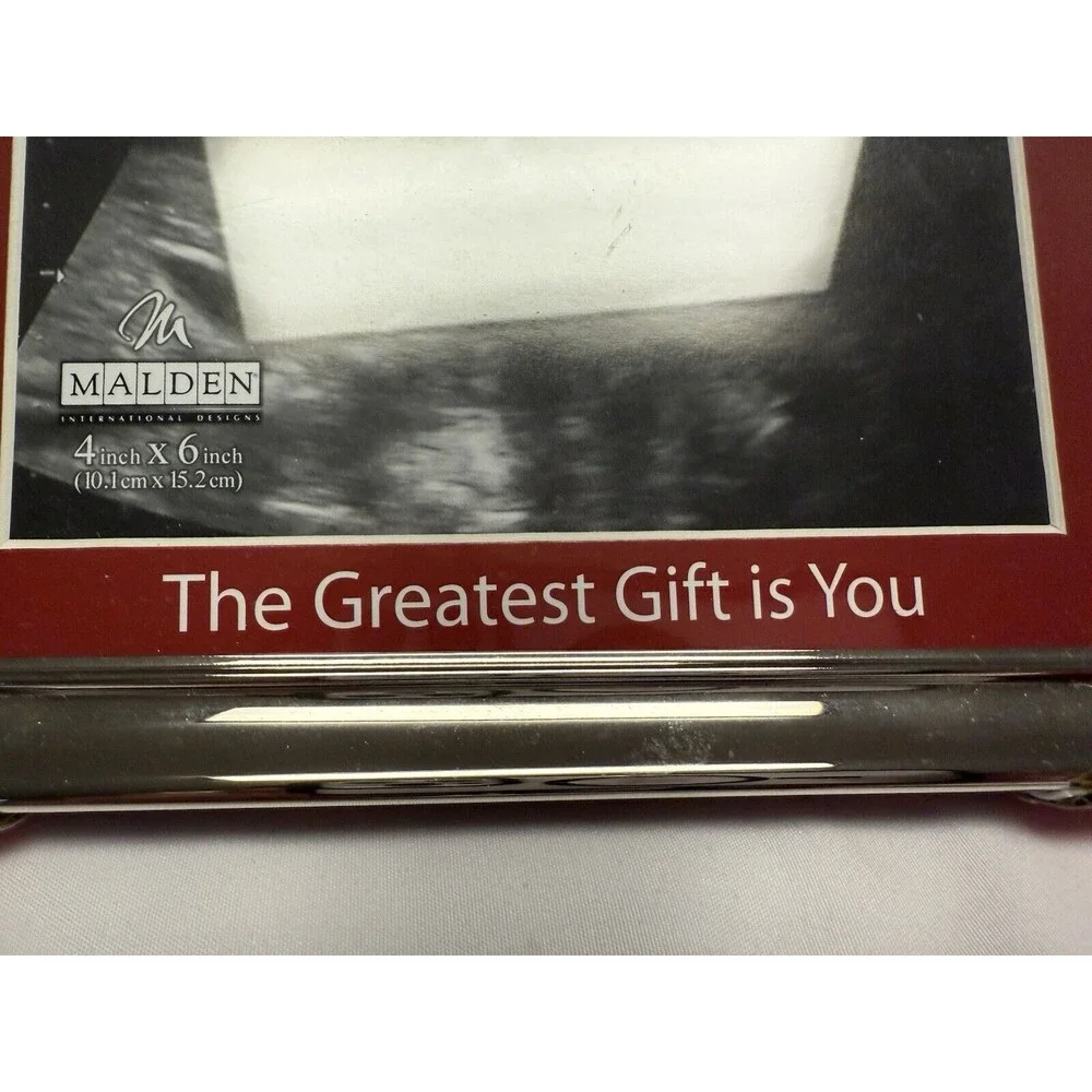 Malden The Greatest Gift is You Picture Sonogram Frame 4x6 New